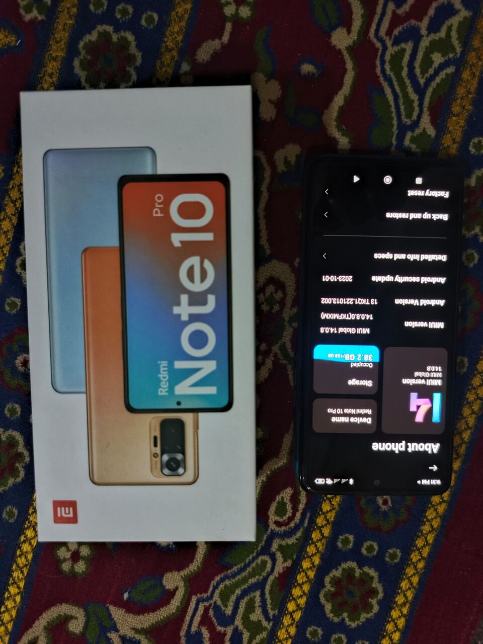Dammam, Mobile Phones, SAR 500,  Redmi Note 10 Pro+ (128GB / 6GB RAM)