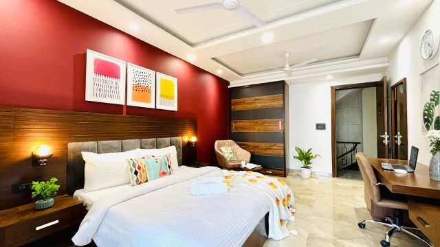 Gurgaon, Apartments, Flats, Houses & Villas, INR 4200/month,  Furnished,  Studio,  450 Sq. Feet,  Studio Apartment Dlf Cyber City