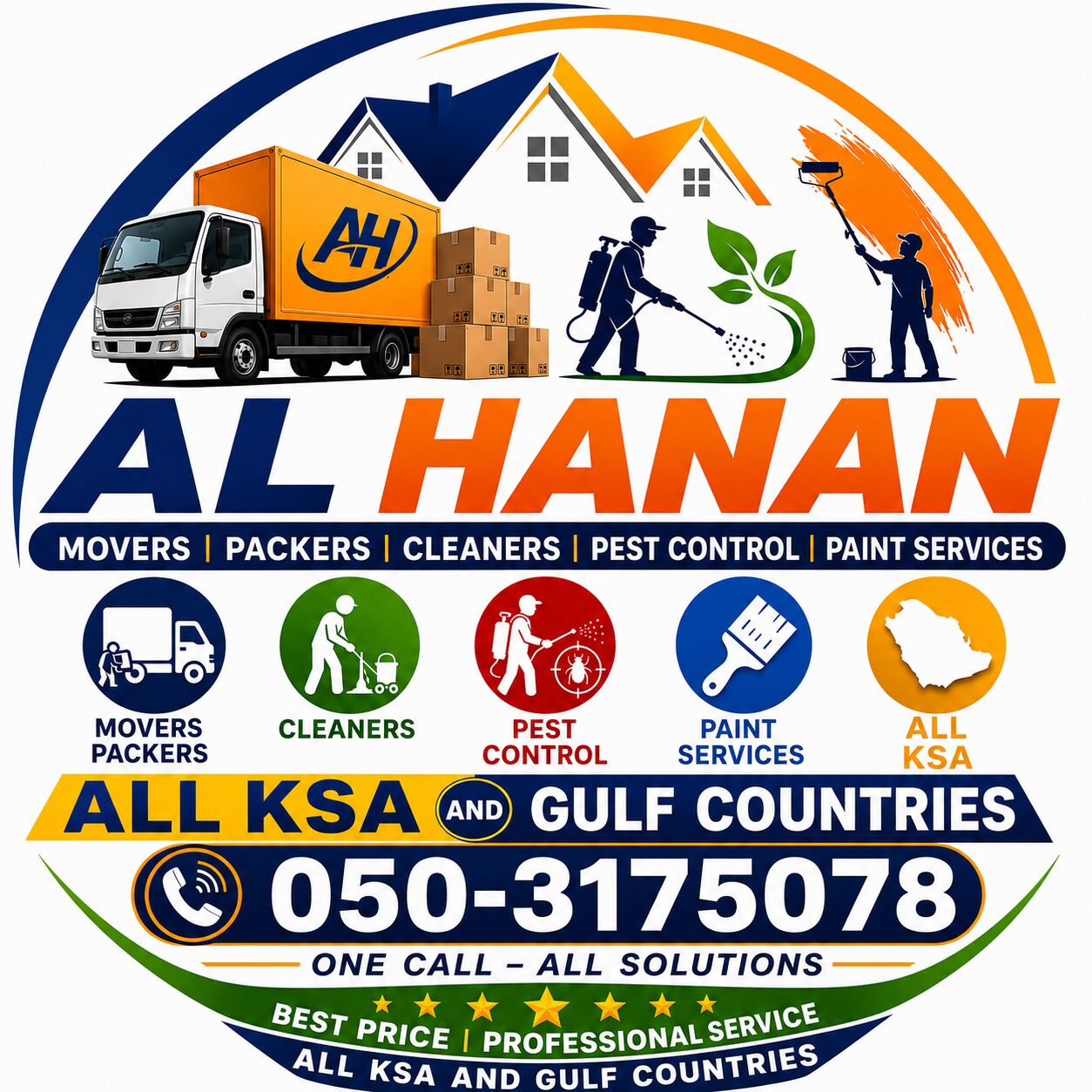 Al Khalidiyah, Labor/Moving, )?(AL HANAN MOVERS PACKERS CLEANERS PEST CONTROL PAINT SERVICES ALL KSA]*[]