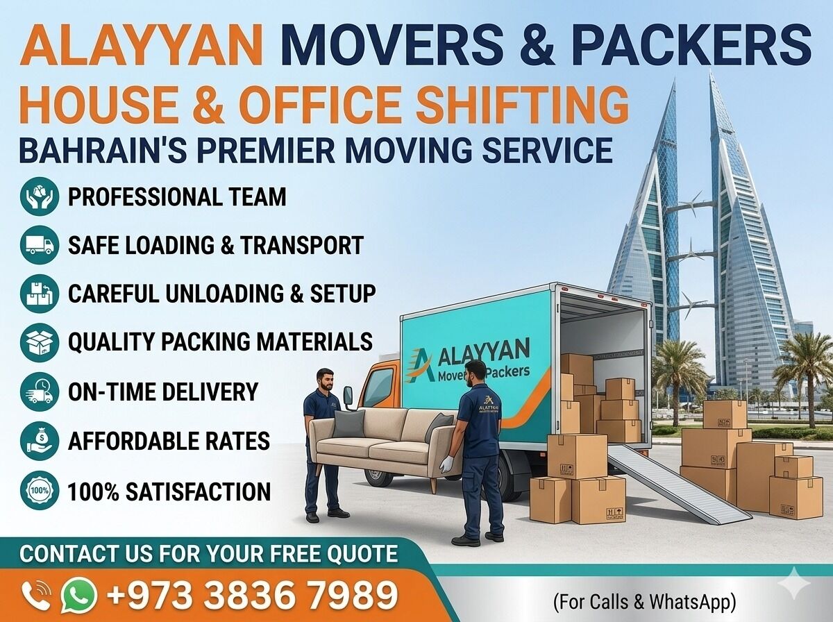 Manama, Labor/Moving, Movers Packers Villa Apartments Flat Store Packing Unpacking Safe Fast And Smooth