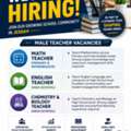 Urgent Vacancy For Male Teachers