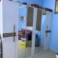SAR 1700,  Bed Room Set For Sale White Color 7 Pieces  With New Mattress