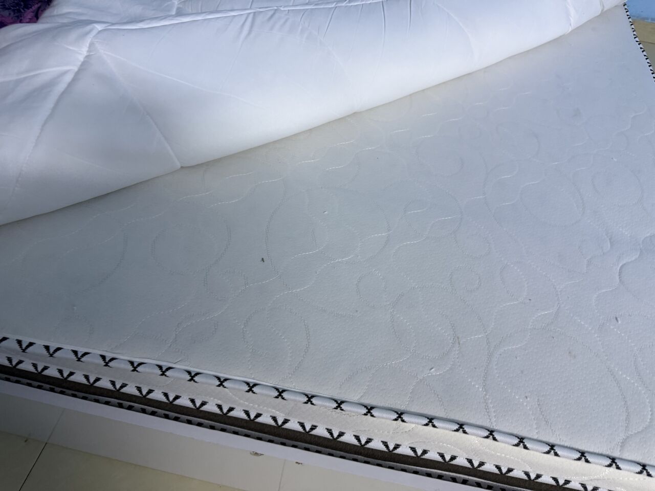 Jeddah, Furniture, SAR 1700,  Bed Room Set For Sale White Color 7 Pieces  With New Mattress