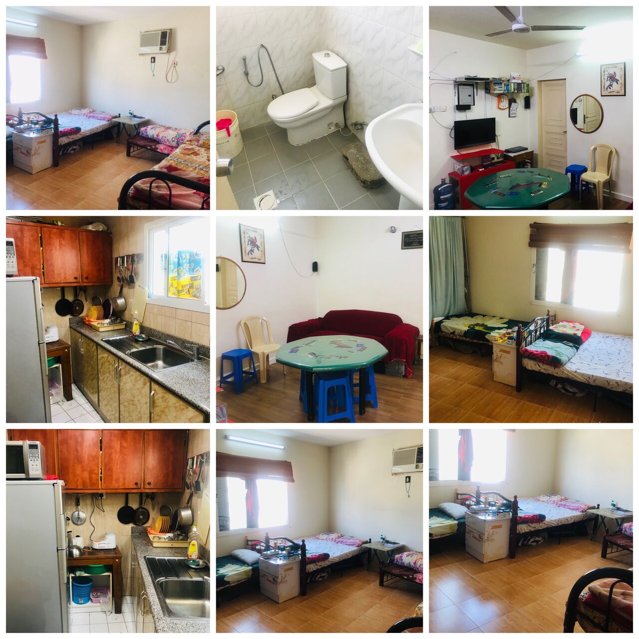Gudaibiya, Bedspace For Rent, BHD 40/month,  Bed Space Available For Keralite Bachelor
