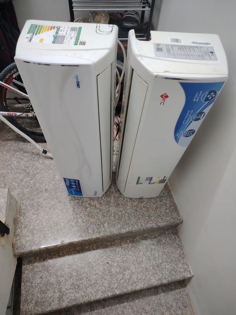 Irqah, Air Conditioners, SAR 1700,  2 Pcs 1.5 Ton 18K BTU Split ACs Good Condition For Sale