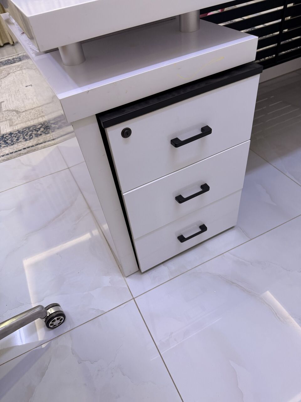Al Rehab, Furniture, SAR 1500,  Office Table And Cupboard Storage