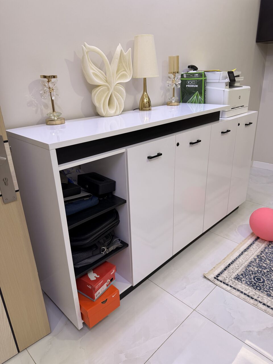 Al Rehab, Furniture, SAR 1500,  Office Table And Cupboard Storage