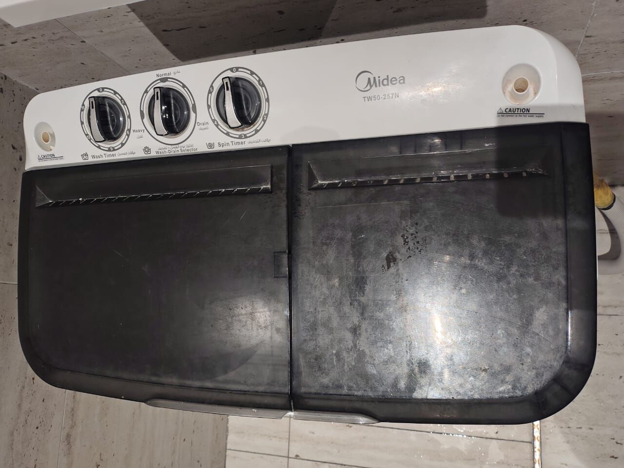 Riyadh, Appliances, SAR 300,  Twin Tub Washing Machine Midea