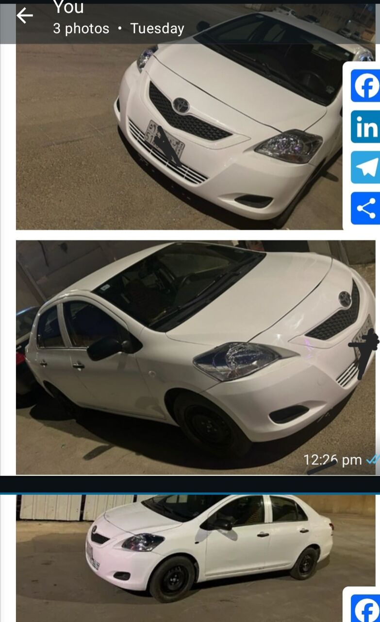 Jubail, Vehicles, Cars & Trucks , SAR 17000,  Toyota Yaris GR,  2012,  Manual,  250000 KM,  Toyota Yaris  For Sale