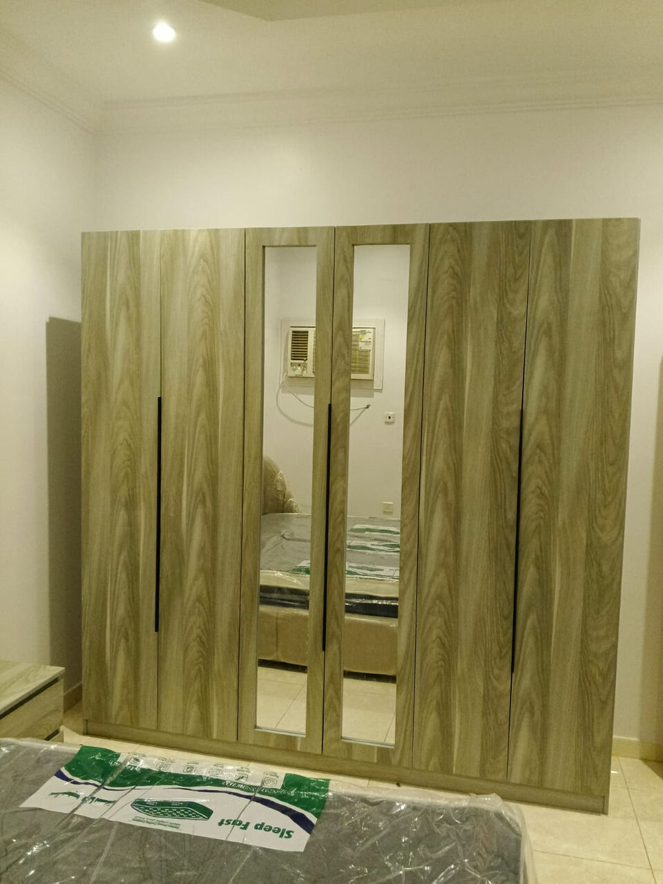 Jeddah, Furniture, Luxury King Size Bedroom Furniture Set | 6 Door Wardrobe | Complete Set