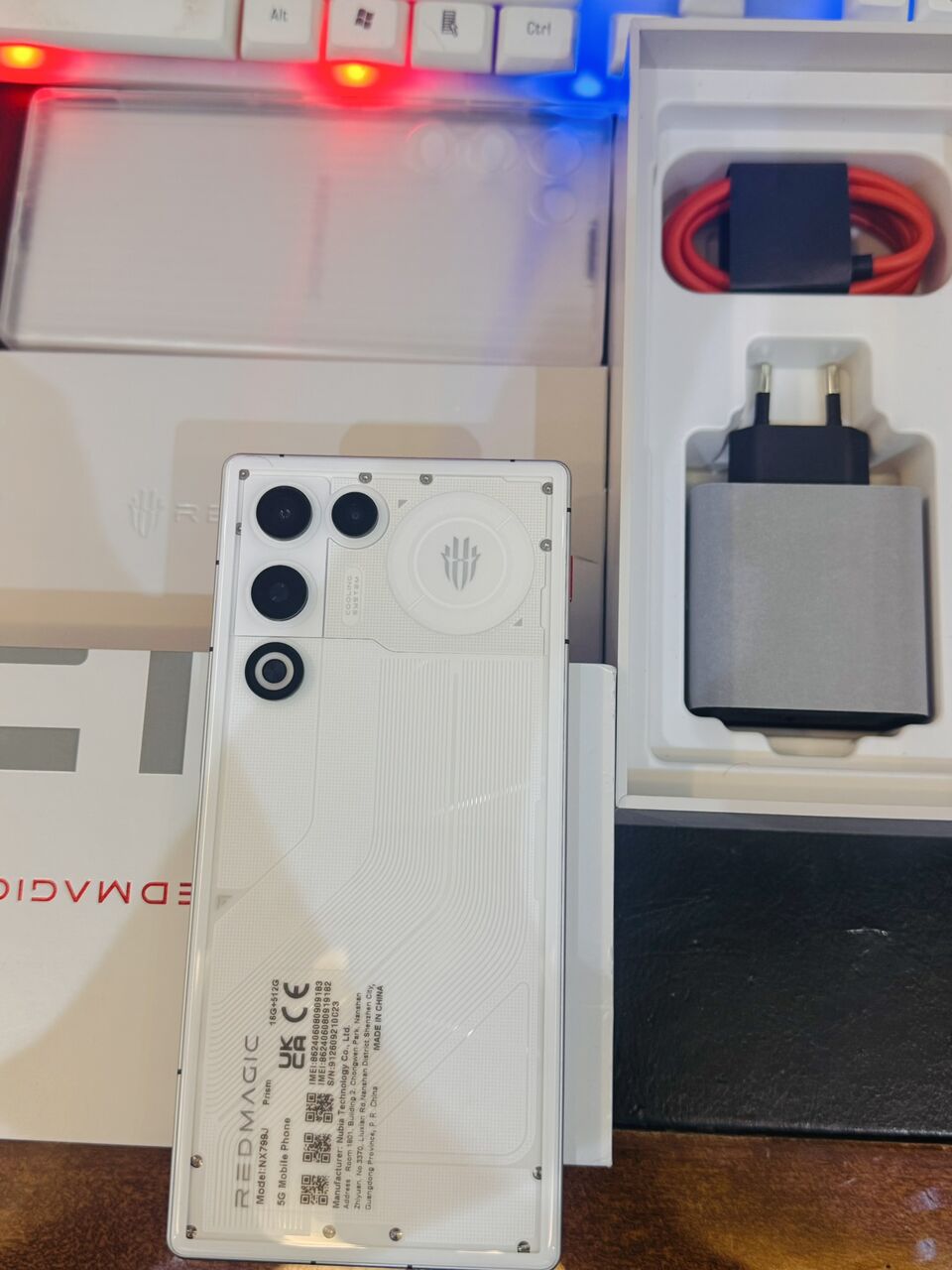 Riyadh, Mobile Phones, SAR 2550,  Redmagic 11 AIR 512GB White International Version