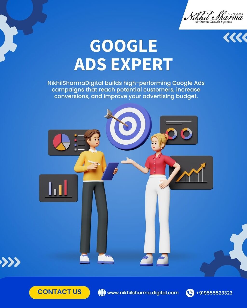 New Delhi, Marketing, Why Trust NikhilSharmaDigital As Your Google Ads Expert For Business Success Today?