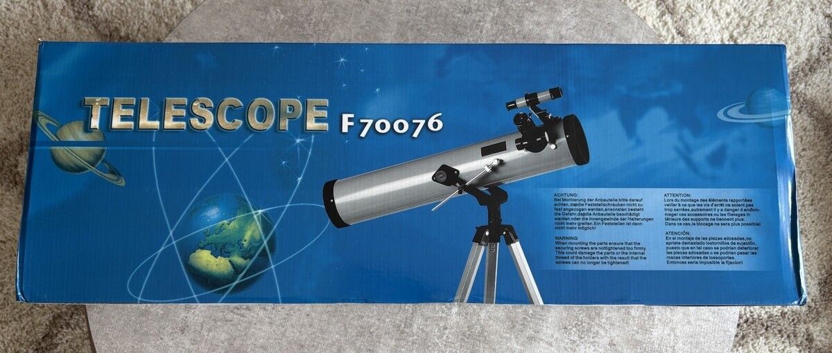 Jubail, Appliances, SAR 300,  For Sale: F70076 Reflector Astronomical Telescope