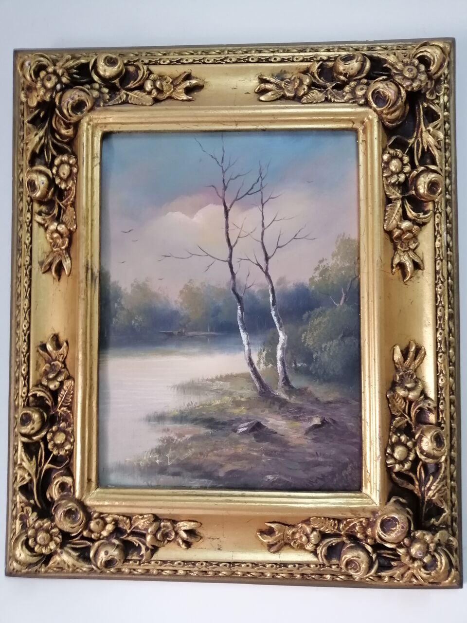 Dhahrat Laban, Collectibles, SAR 1500,  Exquisite Set Of 5 Authentic Hand-Painted Oil Canvas Paintings (Signed & Certified 1996).