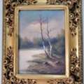 SAR 1500,  Exquisite Set Of 5 Authentic Hand-Painted Oil Canvas Paintings (Signed & Certified 1996).