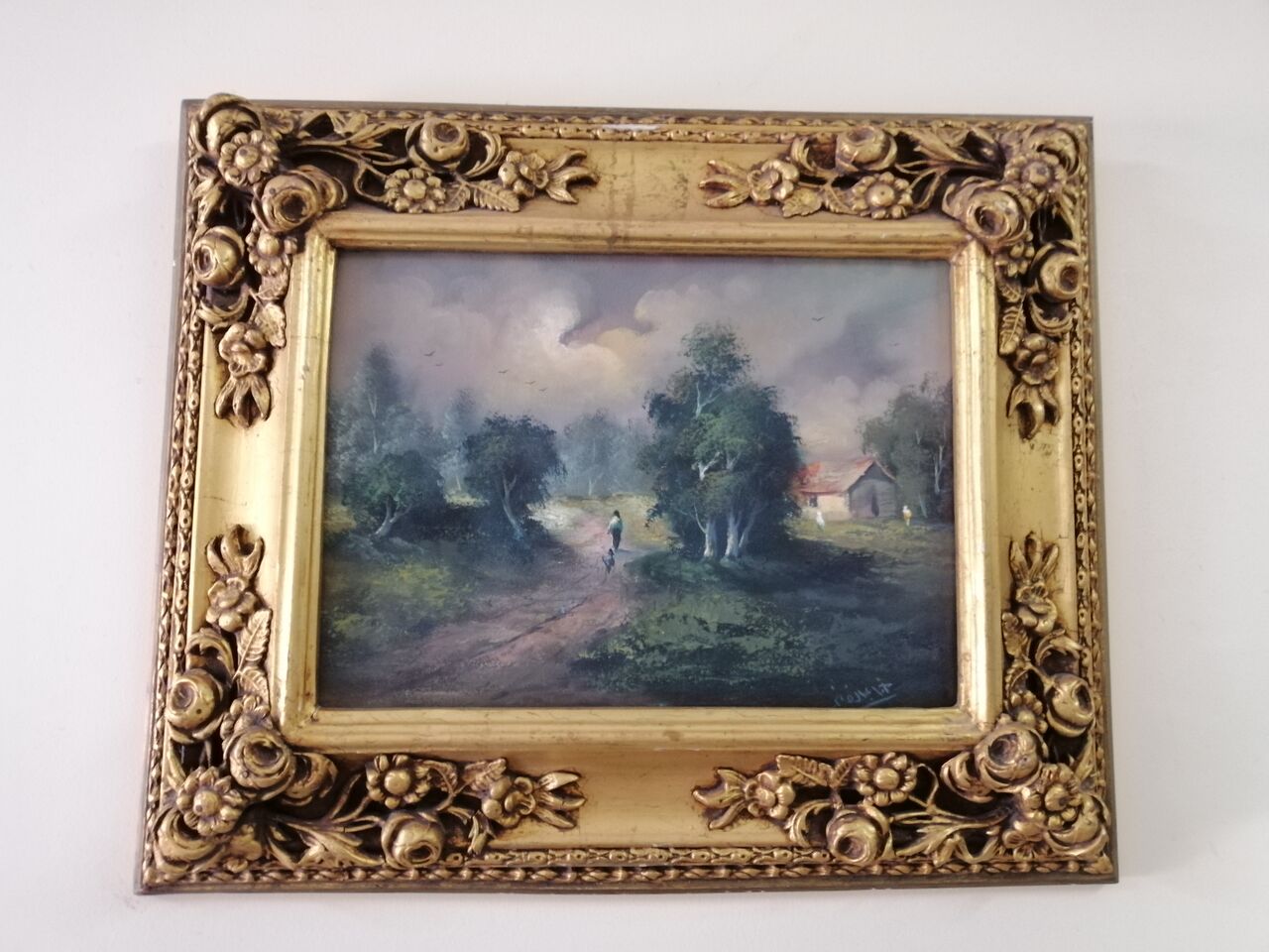 Dhahrat Laban, Collectibles, SAR 1500,  Exquisite Set Of 5 Authentic Hand-Painted Oil Canvas Paintings (Signed & Certified 1996).