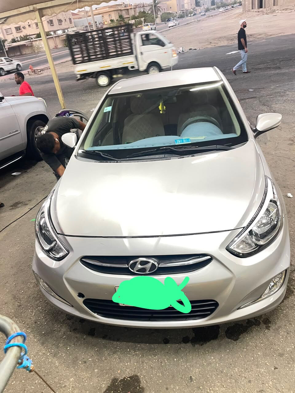 Dammam, Vehicles, Cars & Trucks , SAR 20,  Hyundai Accent,  2017,  Automatic,  436 KM,  Accent
