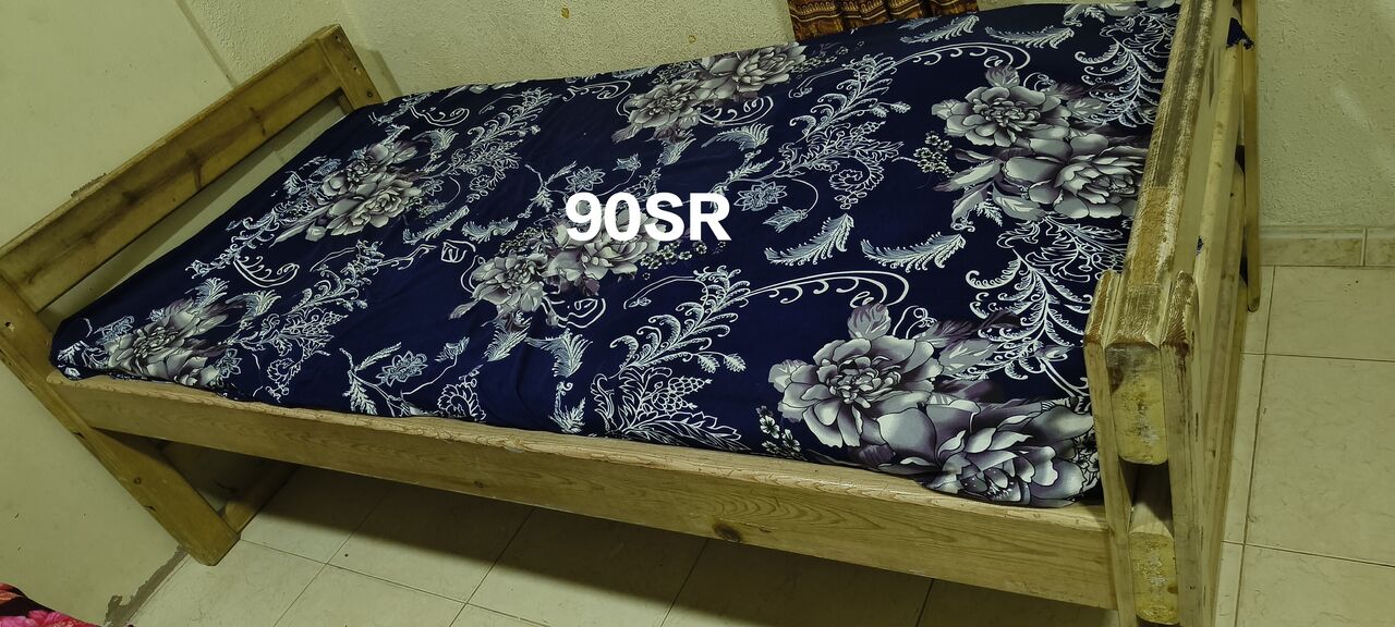 Jubail, Furniture, SAR 90,  Two Single Bed And Table For Sale