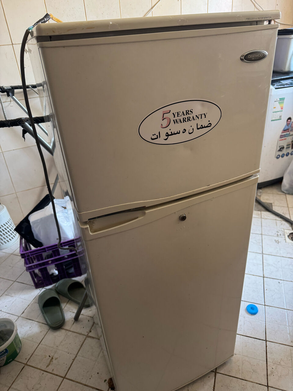 Jubail, Appliances, SAR 549,  Urgent Sale Double Door Fridge And Fully Automatic Washing Machine