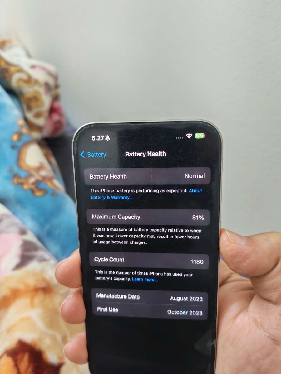 Jeddah, Mobile Phones, SAR 2200,  Iphone15 Pro 128 GB Total Original