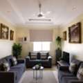 SAR 3500,  Like-New Luxury Ashley Furniture 7-Seater Sofa Set (City W) &ndash; Custom Protective Cover