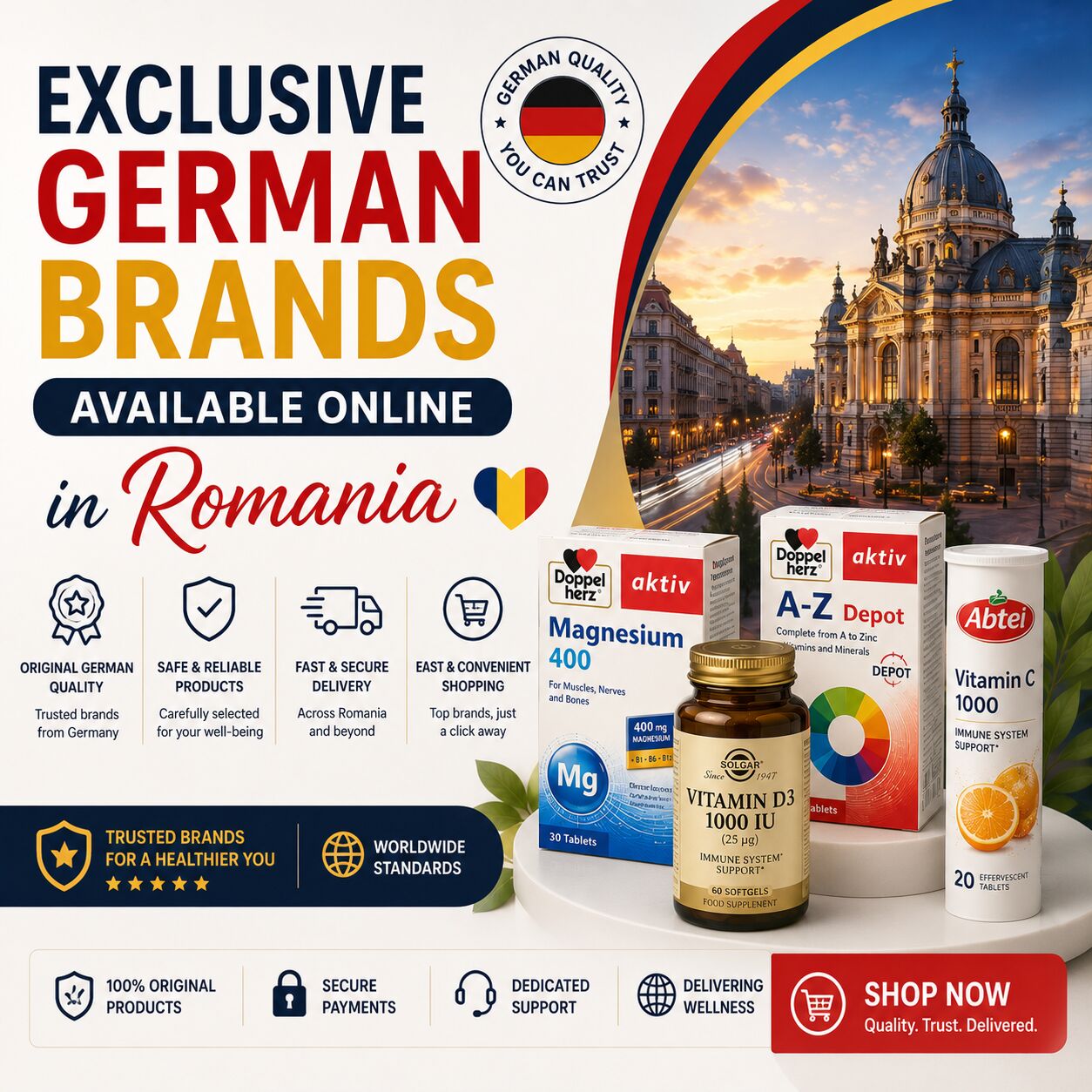 Bucharest, Health & Beauty Items, Eur 50,  Mărci Germane Exclusive Disponibile Online În România