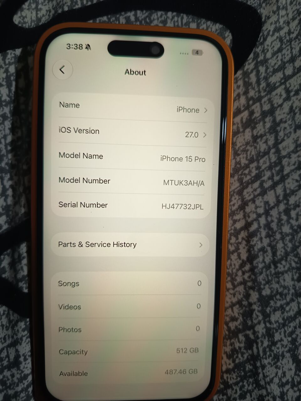 Khobar, Mobile Phones, SAR 2000,  Iphone 15 Pro 512GB (17 Pro Converted)