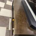 SAR 90,  HomeCenter TV Stand - TV Unit - Tv - Hard Wood - Good Condition-Urgent Sale-coffe Brown