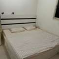 SAR 800,  White King Size Bed With Full Set- Bed, Mattress, Wardrobe, Dressing Table And Side Table-