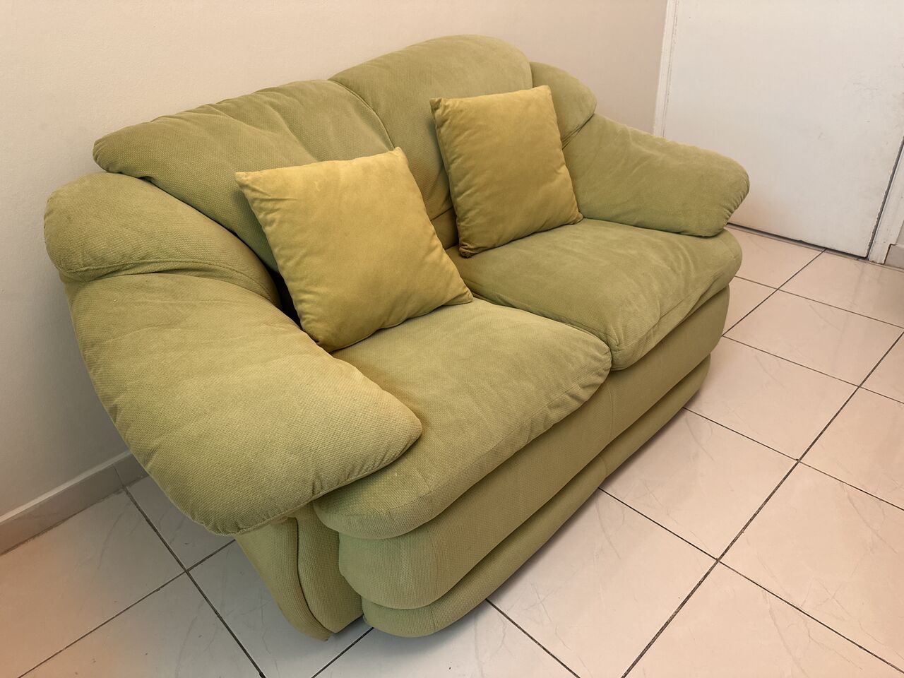 Khobar, Furniture, SAR 100,  Two Sitter Sofa Very Good Condition