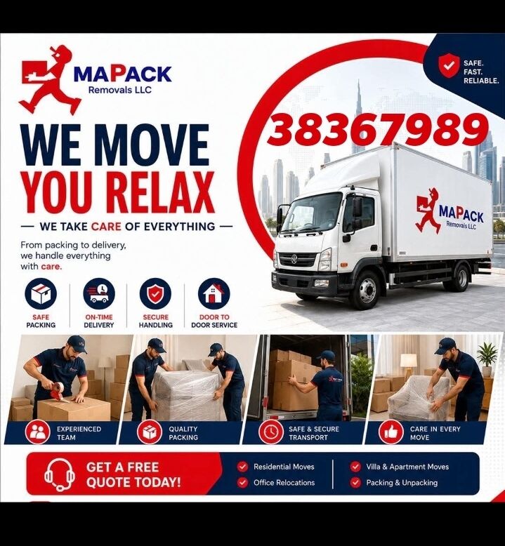Juffair, Labor/Moving, Home Shifting, Office, Villa, Apartments, Flat, Store, Relocation Safe Fast And Smoth Move