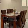 SAR 900,  WOODEN DINNING SET