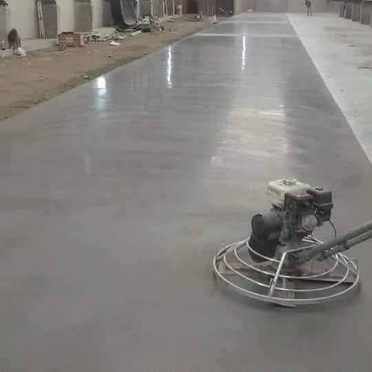 Irqah, Construction, Concrete Work