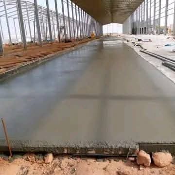 Irqah, Construction, Concrete Work