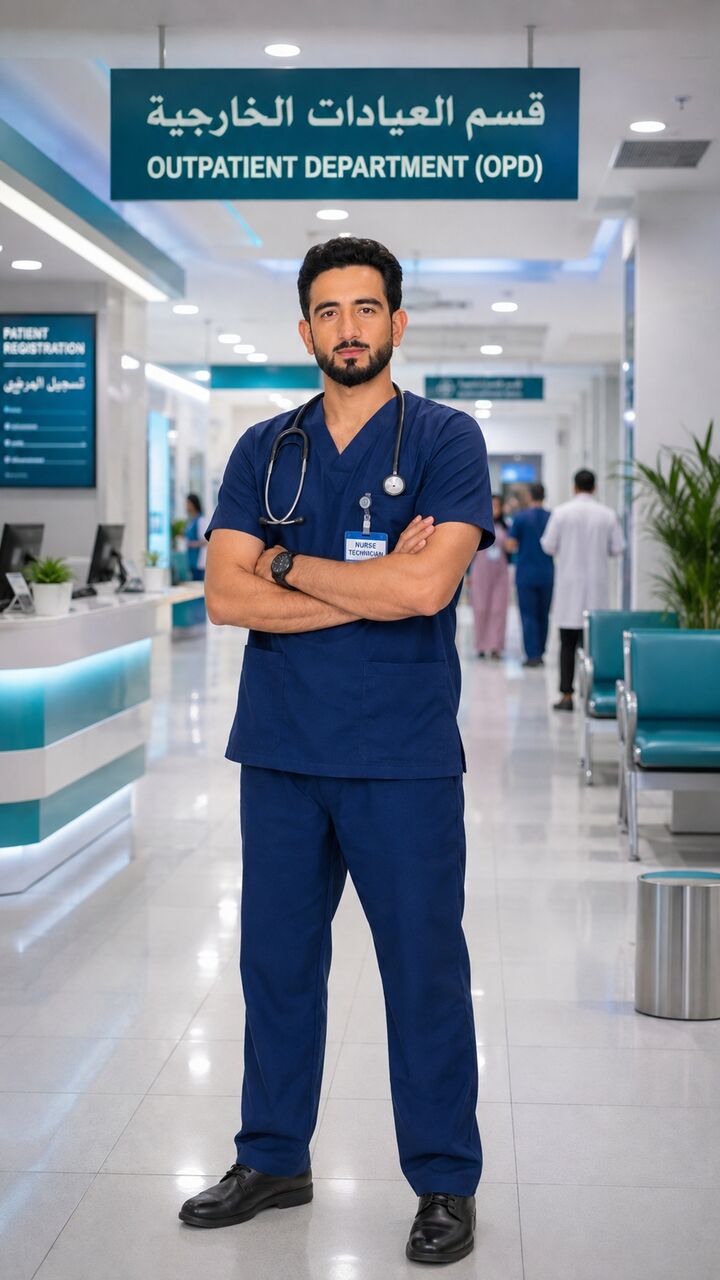 Riyadh, Job Seekers, Male Nurse