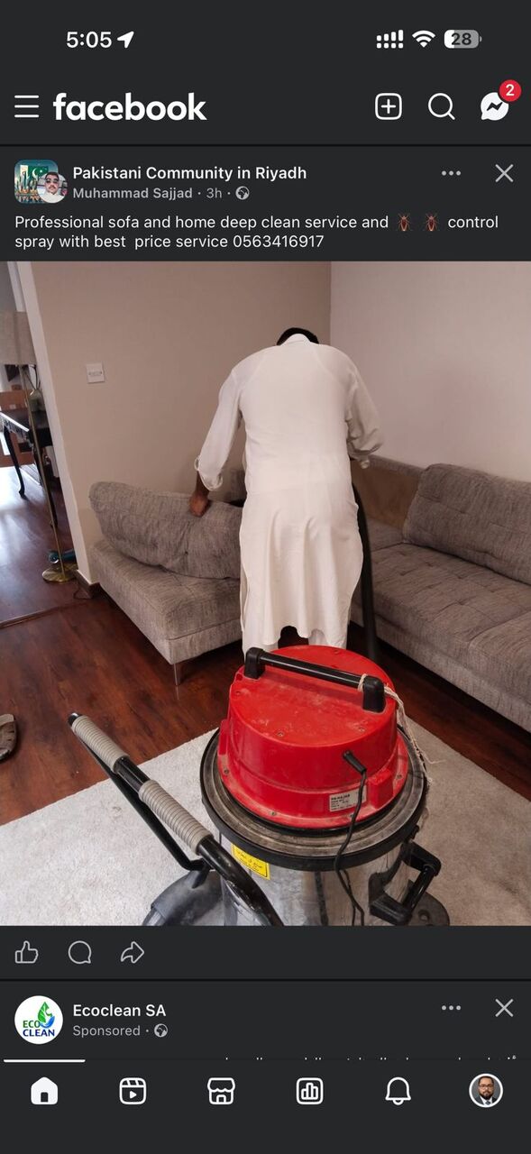 Riyadh, Cleaning, £ Professional Sofa And Home Deep Clean Service With Best Price Service 0563416917