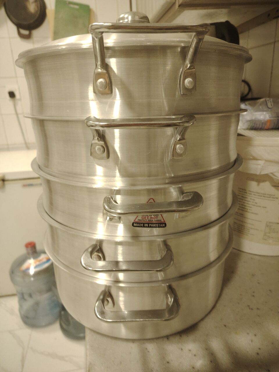 Riyadh, Household Items, SAR 200,  Aluminum 4 Layer Steamer