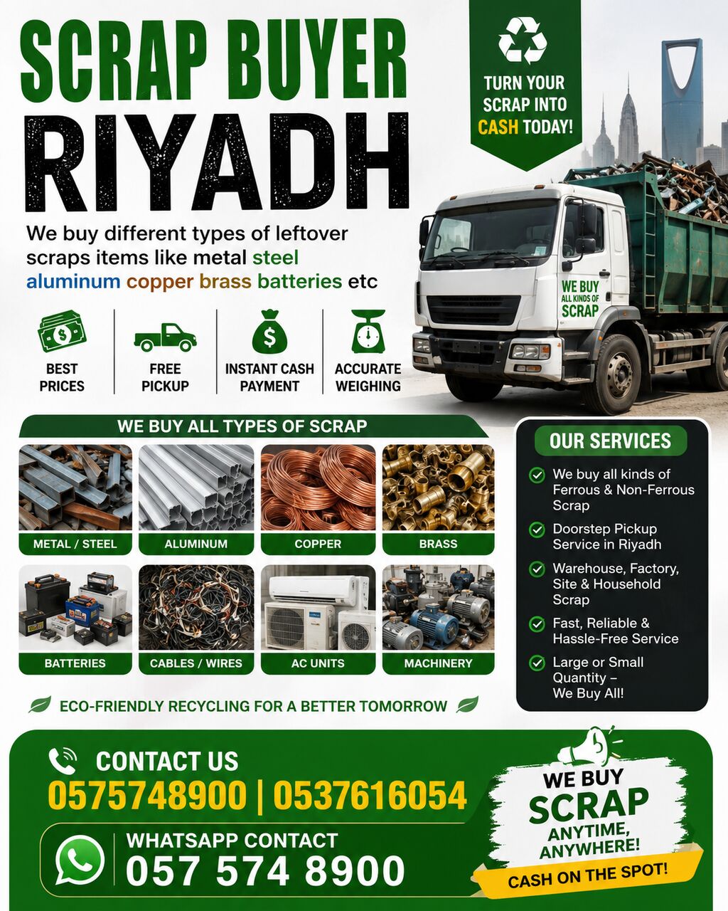 Riyadh, Items Wanted, We Buying Purchased Collect All Types Of Leftover Scraps Items 0575748900