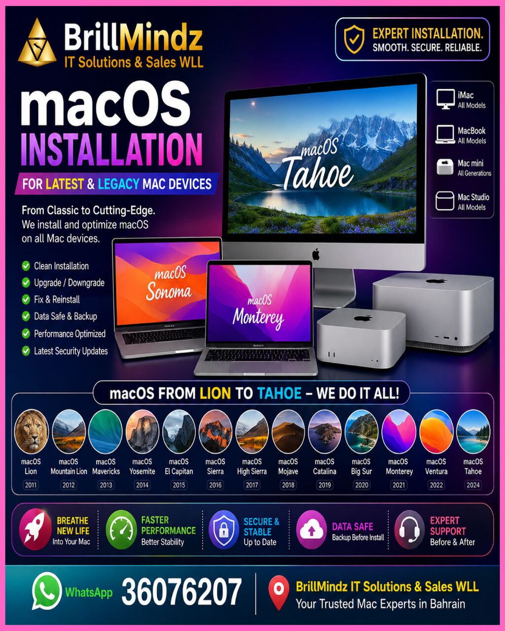 Hoora, Computer, MacOS,Windows Installation ,Laptop Keybaord ,Battery,Ram Upgrade,Replacement