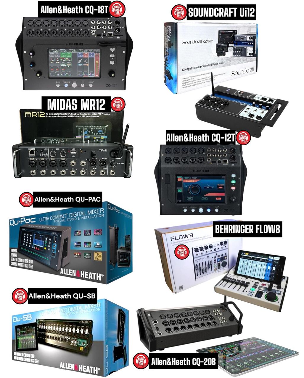 Riyadh, Wholesale Products, Behringer X32, Midas M32 LIVE, Yamaha MGX, Soundcraft Ui24R, PreSonus StudioLive 32SC, All
