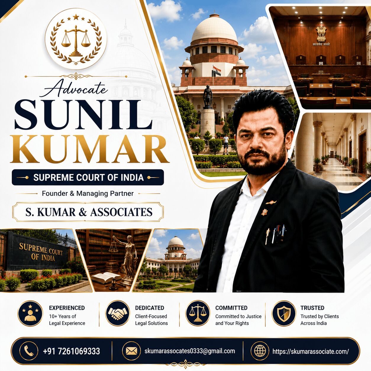 Gurgaon, Legal, Supreme Court Advocate In Gurgaon For Writ Petitions, SLPs & Constitutional Cases