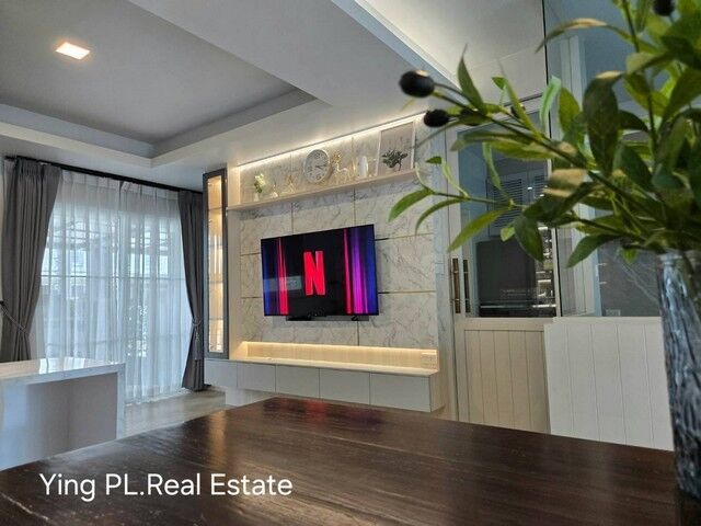 Bangkok, Villas, THB 50000,  25 Sq. Feet,  YG829 Townhouse For Rent, Corner Indy Bangna-Ramkhamhaeng 2. Fully Furnished, Ready To
