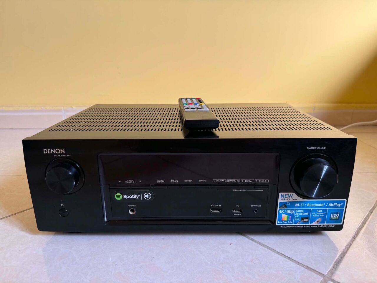 Khobar, Home Audio, SAR 2500,  DENON AVR-X1100W 7.2 Channel Full 4K Ultra HD A/V Receiver
