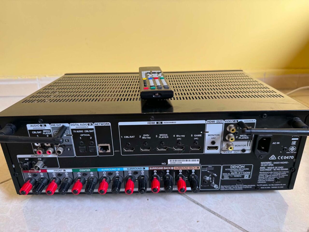 Khobar, Home Audio, SAR 2500,  DENON AVR-X1100W 7.2 Channel Full 4K Ultra HD A/V Receiver