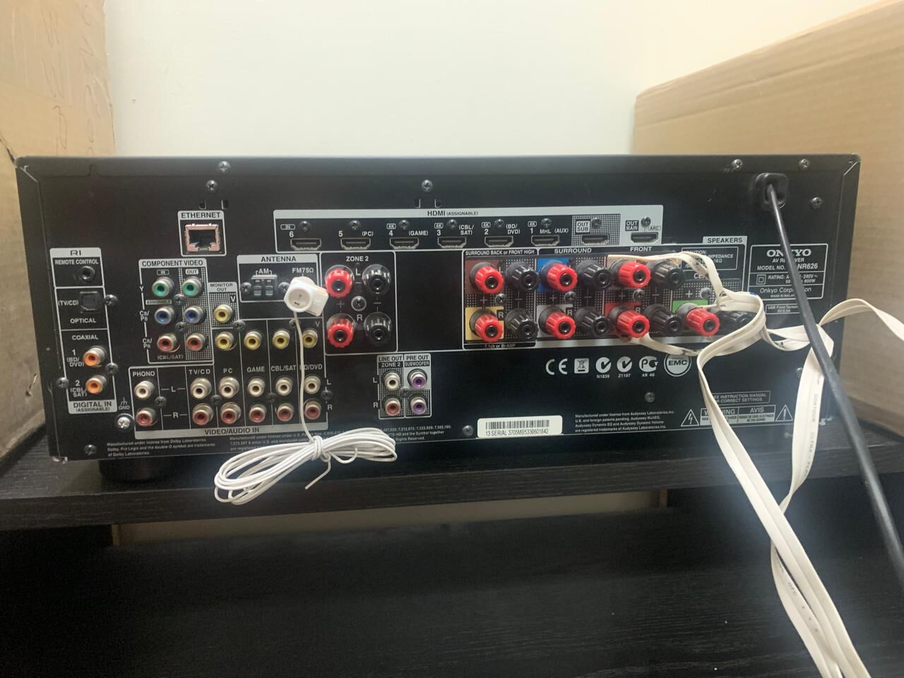 Khobar, Home Audio, SAR 2000,  Onkyo TX-NR626 7.2 Channel A/V Home Theater Receiver