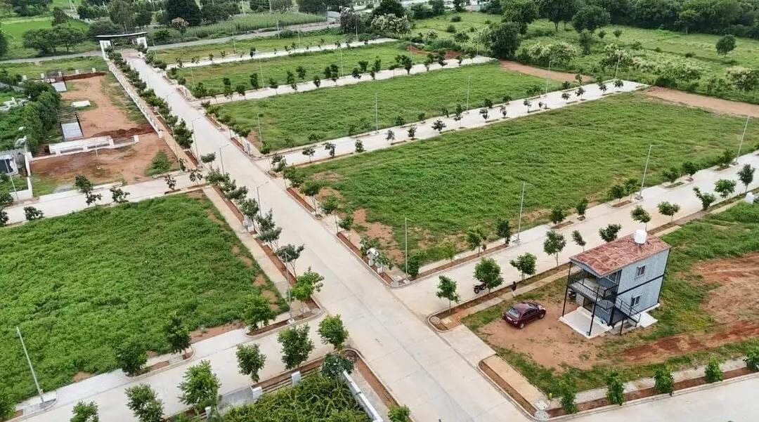 Hyderabad, Residential Plots, INR 23000,  219 Sq. Yard,  HMDA & RERA APPROVED OPEN PLOTS FOR SALE @MAHESHWARAM