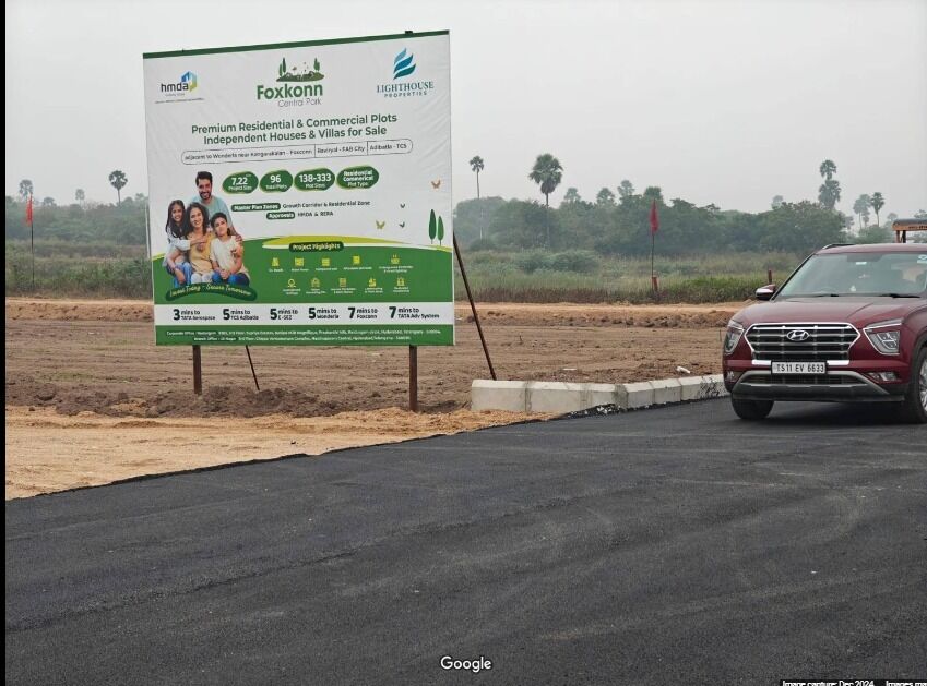 Hyderabad, Residential Plots, INR 35000,  138 Sq. Yard,  HMDA & RERA APPROVED OPEN PLOTS FOR SALE @ADIBATLA