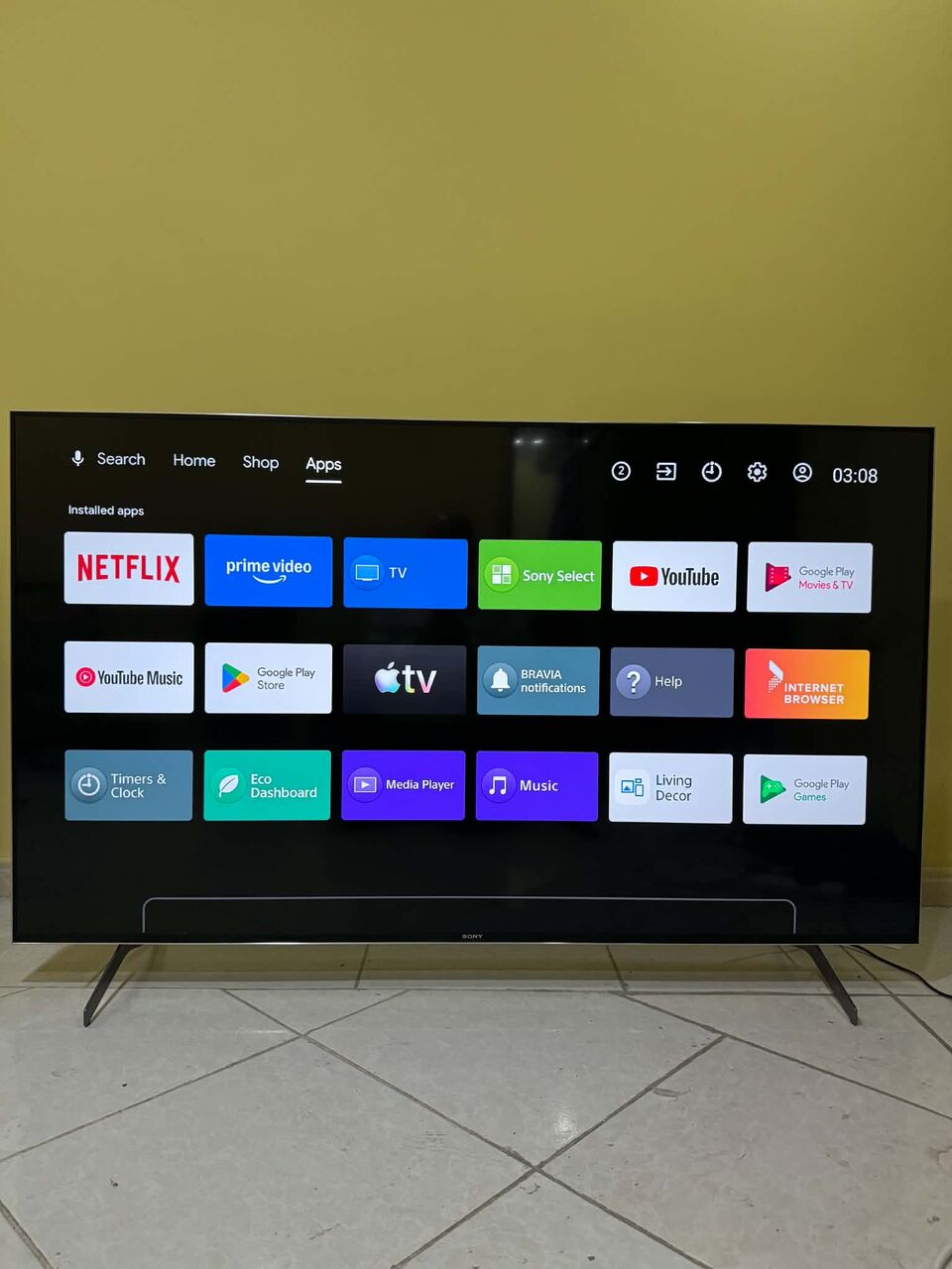 Dammam, Appliances, SAR 3000,  Sony Led 65-inch Smart Android 4k UHD TV