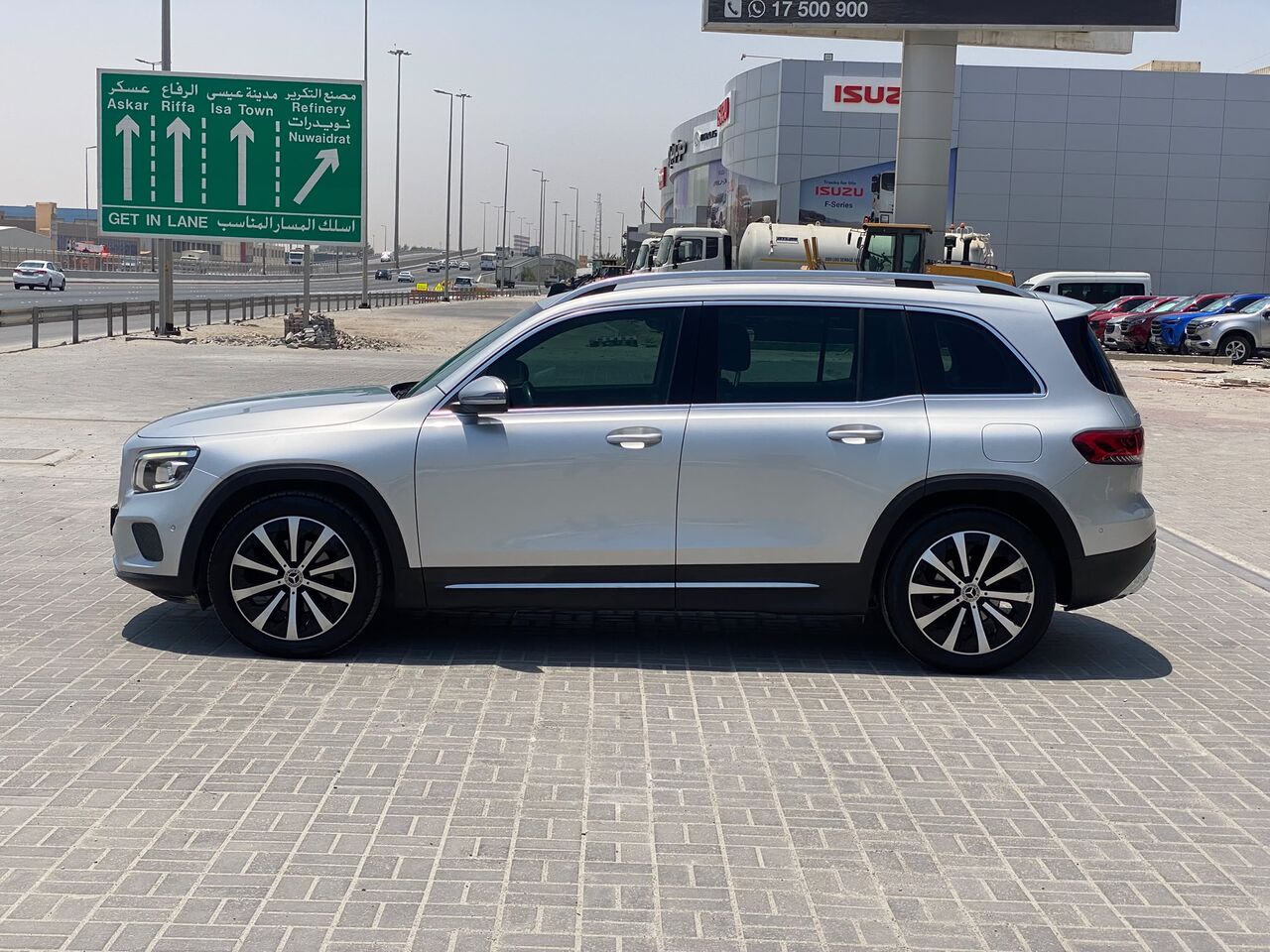 Manama, Vehicles, Cars & Trucks , BHD 12950,  Mercedes Benz GLB-200,  2021,  Automatic,  140100 KM,   /  (Silver)