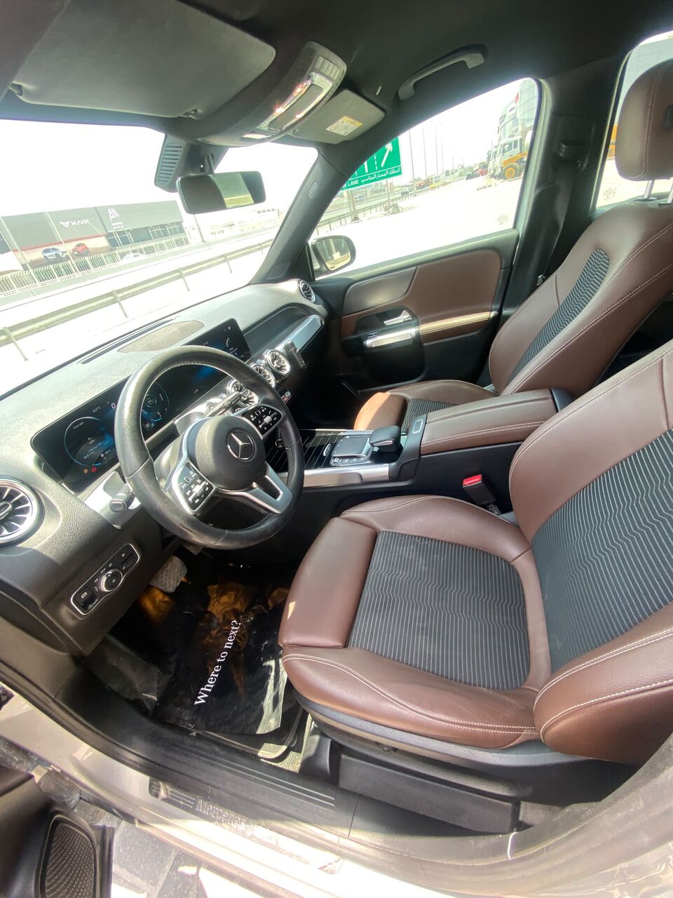 Manama, Vehicles, Cars & Trucks , BHD 12950,  Mercedes Benz GLB-200,  2021,  Automatic,  140100 KM,   /  (Silver)